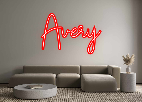 Custom Neon: Avery