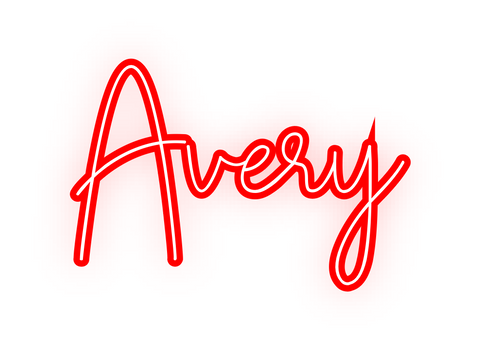 Custom Neon: Avery