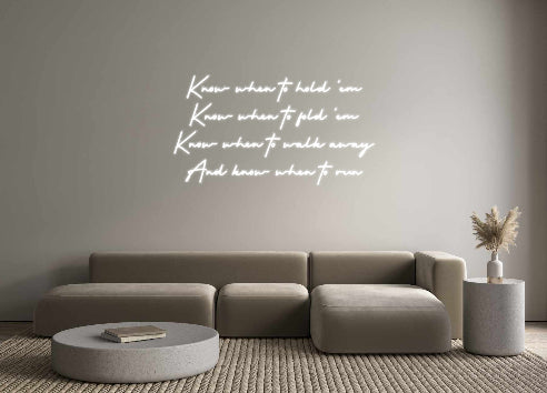 Custom Neon: Know when to ...
