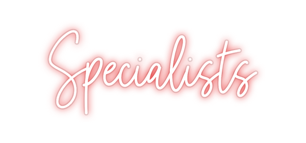 Custom Neon: Specialists