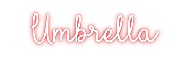 Custom Neon: Umbrella