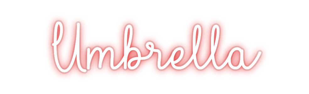 Custom Neon: Umbrella