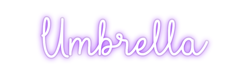 Custom Neon: Umbrella