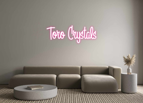 Custom Neon: Toro Crystals