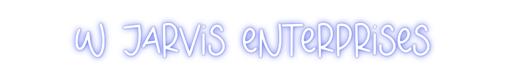Custom Neon: W Jarvis Ente...