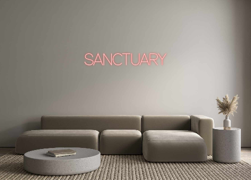 Custom Neon: SANCTUARY