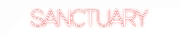 Custom Neon: SANCTUARY