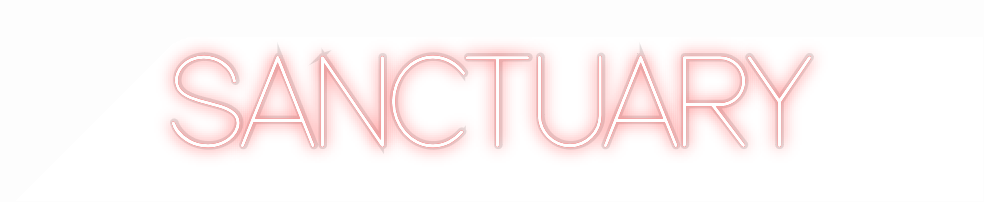 Custom Neon: SANCTUARY