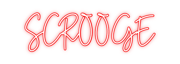 Custom Neon: SCROOGE