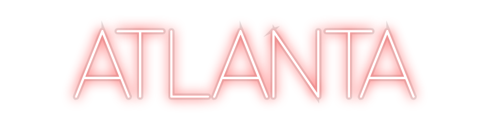 Custom Neon: ATLANTA
