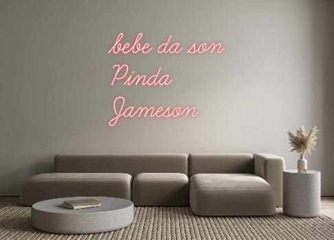 Custom Neon: bebe da son
...