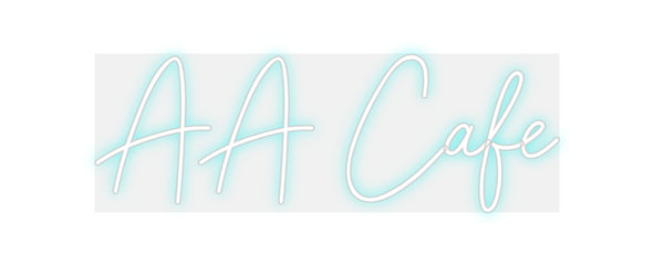 Custom Neon: AA Cafe
