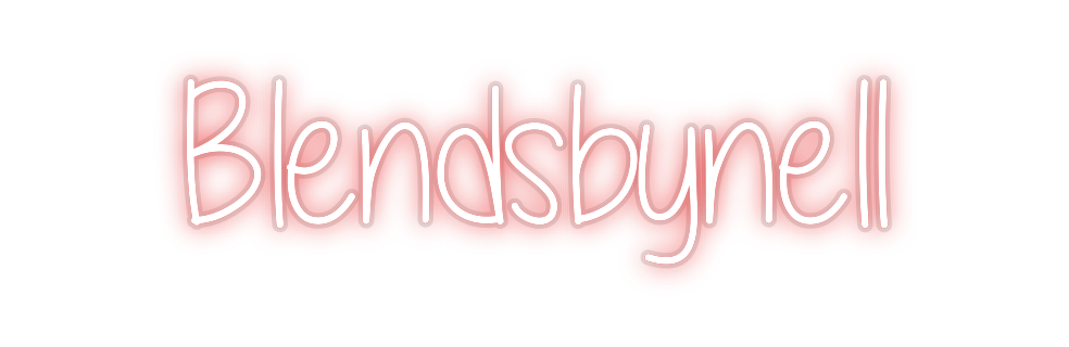 Custom Neon: Blendsbynell