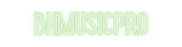 Custom Neon: BHMUSICPRO
