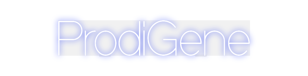Custom Neon: ProdiGene