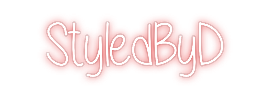 Custom Neon: StyledByD