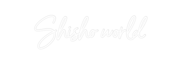 Custom Neon: Shisho world