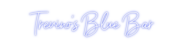 Custom Neon: Trevino's Blu...