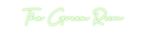 Custom Neon: The Green Room