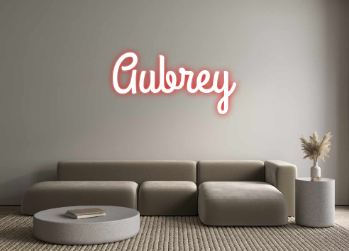 Custom Neon: Aubrey