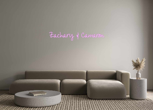 Custom Neon: Zachary & Cam...