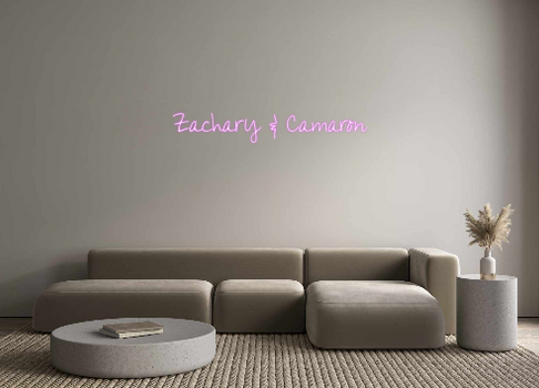 Custom Neon: Zachary & Cam...
