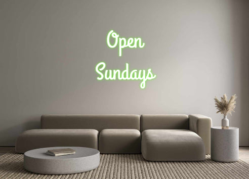 Custom Neon:     Open
Sun...