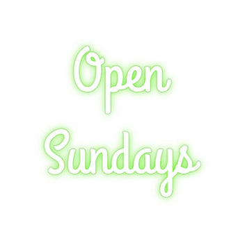 Custom Neon:     Open
Sun...