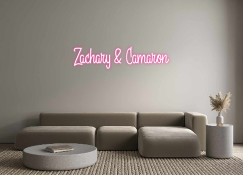 Custom Neon: Zachary & Cam...