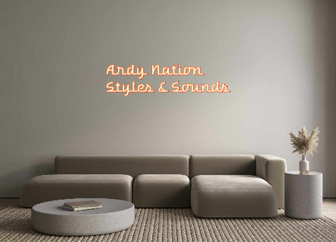 Custom Neon: Ardy Nation
...