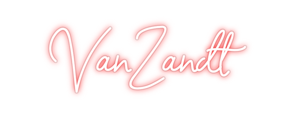 Custom Neon: VanZandt
