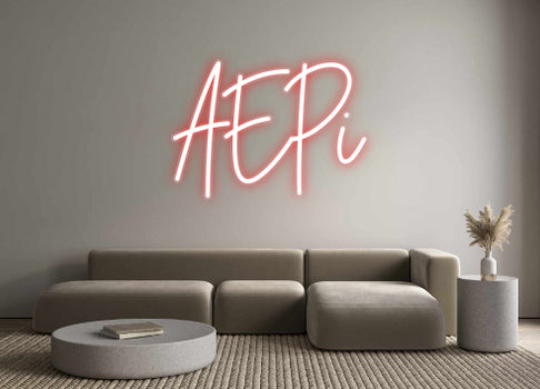 Custom Neon: AEPi