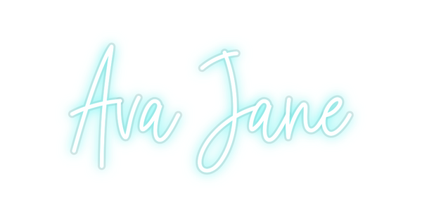 Custom Neon: Ava Jane