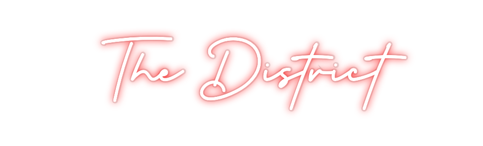 Custom Neon: The District
