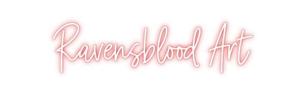 Custom Neon: Ravensblood Art
