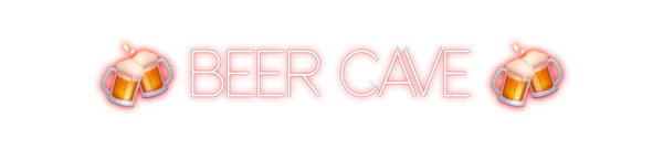 Custom Neon: 🍻 BEER CAVE 🍻