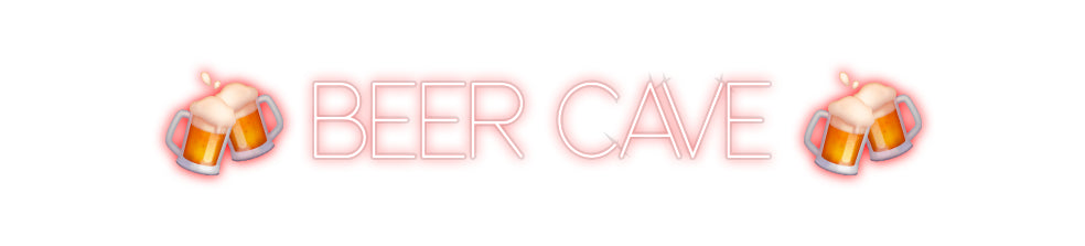 Custom Neon: 🍻 BEER CAVE 🍻