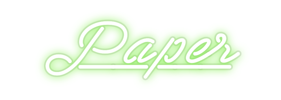 Custom Neon: Paper