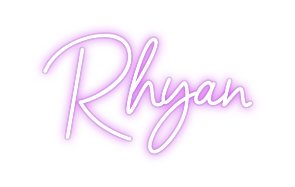 Custom Neon: Rhyan