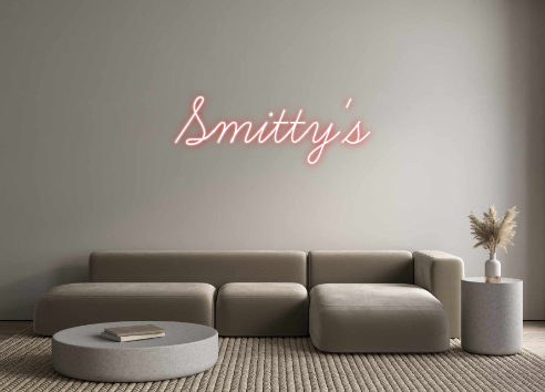 Custom Neon: Smitty's