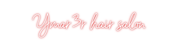 Custom Neon: Ymar3r hair s...