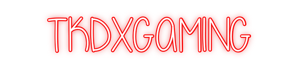Custom Neon: TKDXGAMING