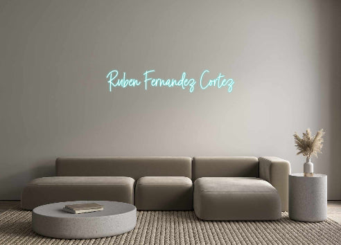 Custom Neon: Ruben Fernand...
