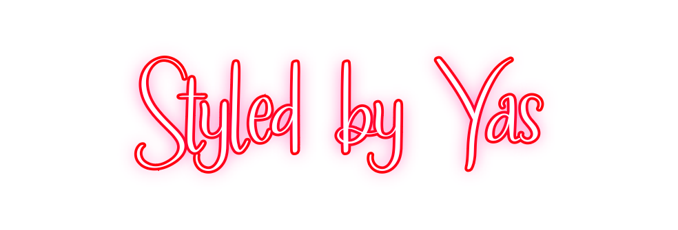 Custom Neon: Styled by Yas