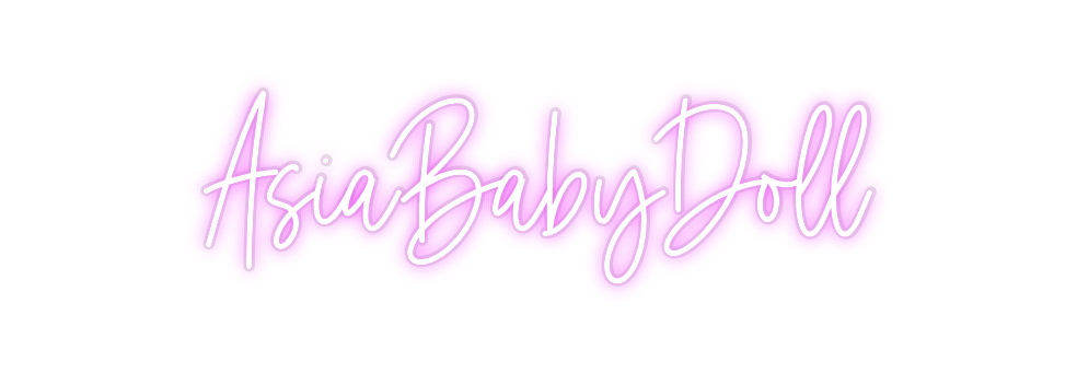 Custom Neon: AsiaBabyDoll