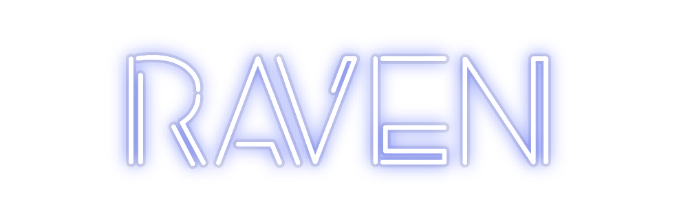 Custom Neon: RAVEN