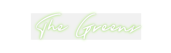 Custom Neon: The Greens