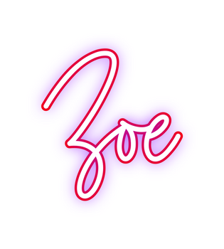 Custom Neon: Zoe