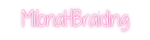 Custom Neon: MilonaHBraiding