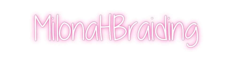 Custom Neon: MilonaHBraiding